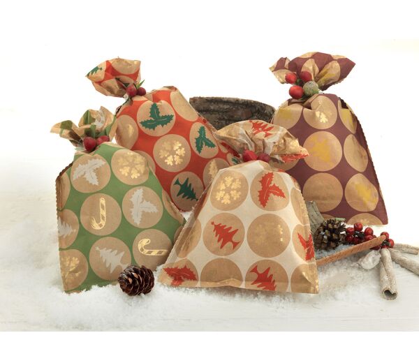 Vánoční sáček Xmas Therapy 16 x 25 cm