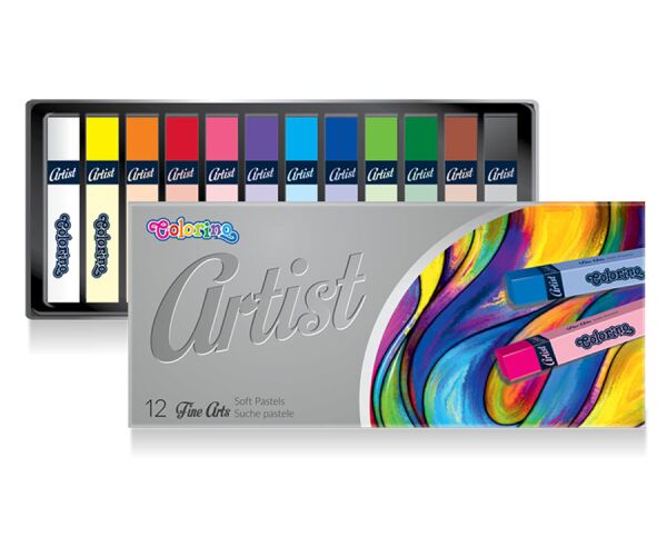 Colorino pastele Artist suché 12 barev
