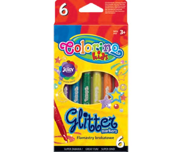 Colorino fixy s brokátem 6 barev