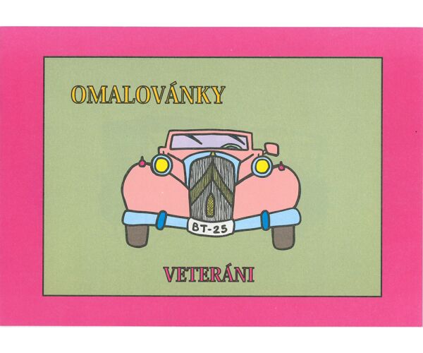 CB omalovánky A5 Veterání