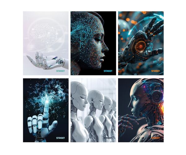 Sešit A4 56 listů AI linkovaný