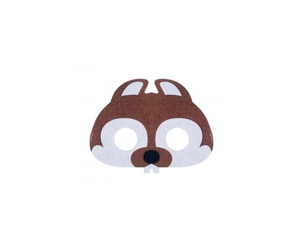 Maska filcová - škraboška Bobr