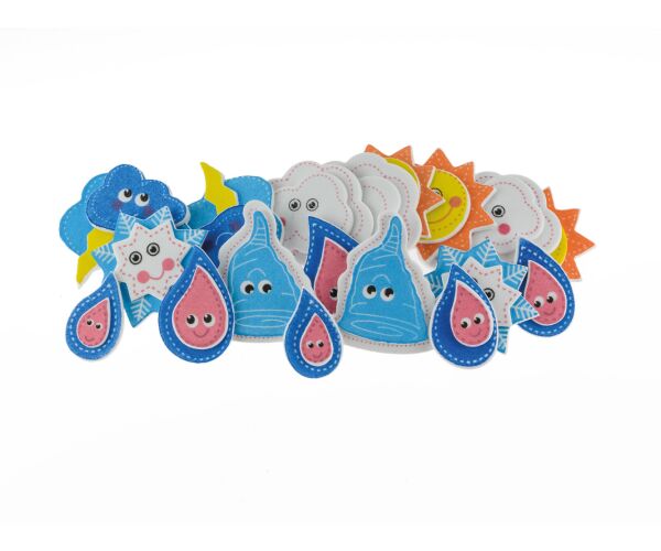 BREWIS samolepka PVC34 50ks Počasí