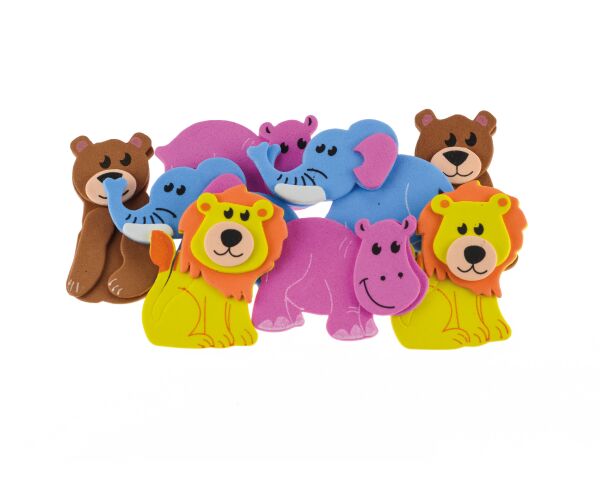 BREWIS samolepka PVC35 50ks Zvířátka