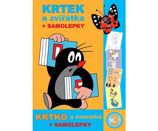 Activity book A4 - Krtek a zvířátka