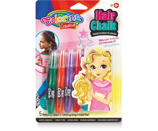 Colorino Křídy na vlasy 5 barev