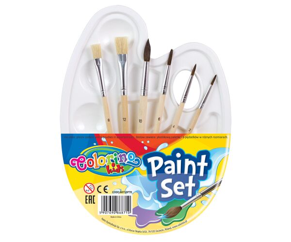 Colorino sada štětců s paletou