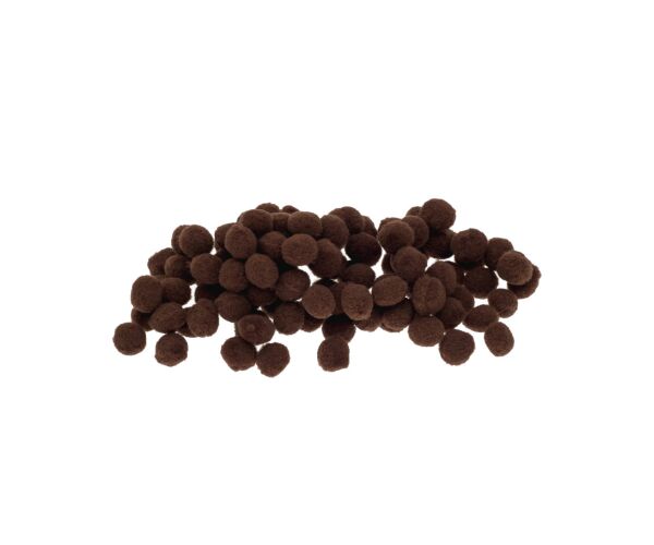 Bambule 10 mm hnědé 100 ks