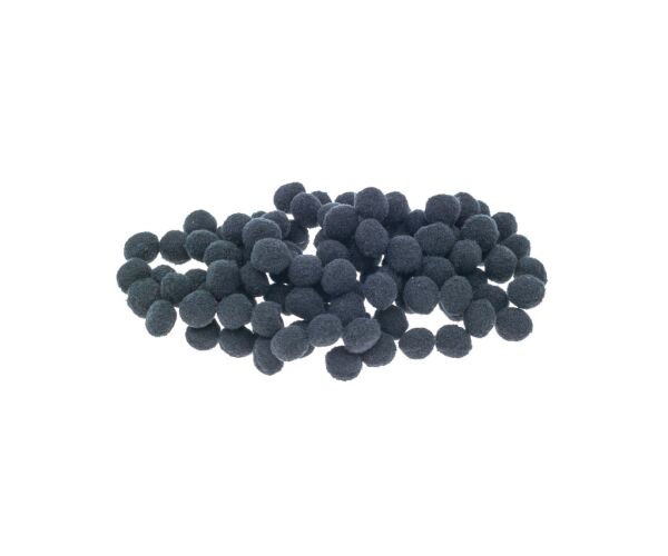 Bambule 10 mm černé 100 ks