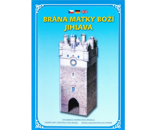 Vystřihovánky brána Matky Boží Jihlava