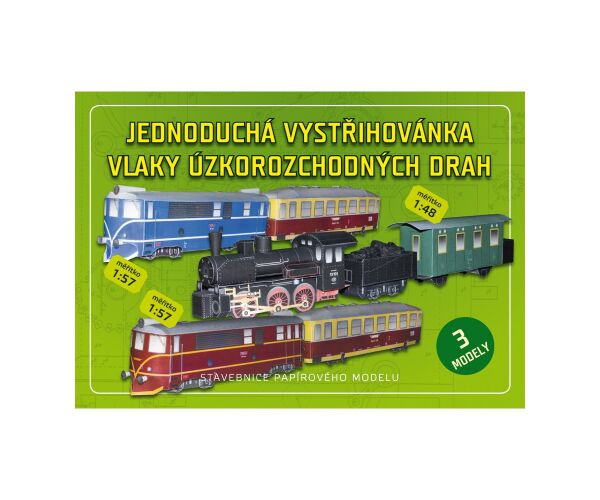 Vystřihovánky ZI Vlaky úzkorozch.drah 3.
