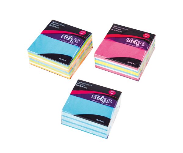 Samolepící bloček Strigo 250 ks