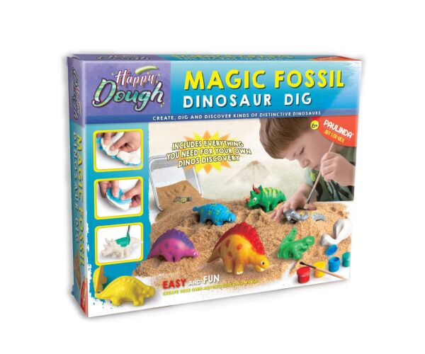 PAULINDA sada Magic Fossil - Dinosauři