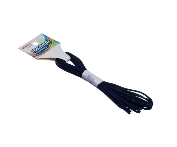 Kožený řemínek 5 m černý