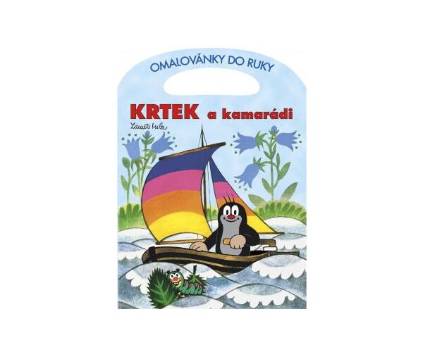 Omalovánky A4 výsek - Krtek a kamarád