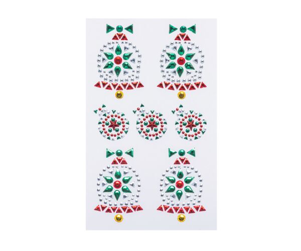 Nalepovací kamínky - Zvonečky a ozdoby