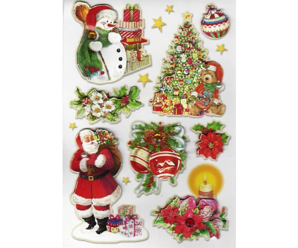 BREWIS samolepka CLX21 Vánoční 3D