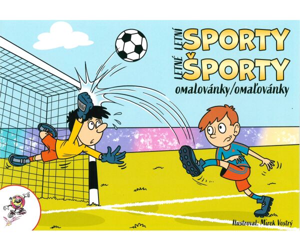 Omalovánky A5 LUX Sporty