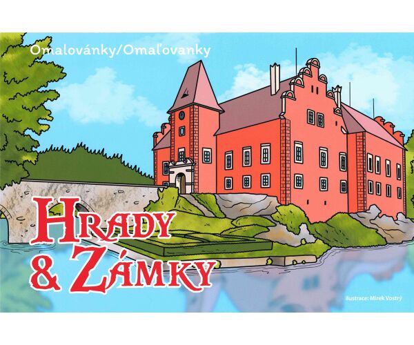 Omalovánky A4 - Hrady a zámky