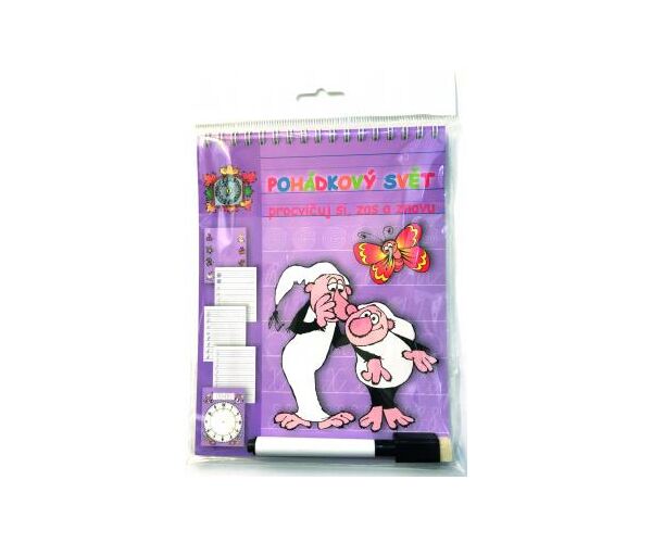 Didaktický stíratelný sešit Pohádkový svět