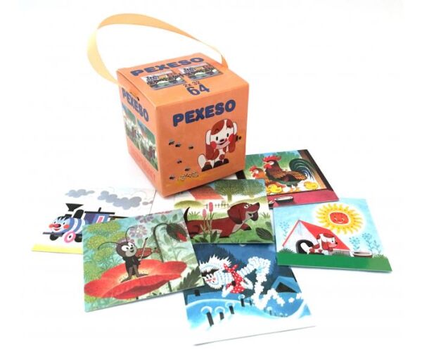 Pexeso v boxu Štěňátko