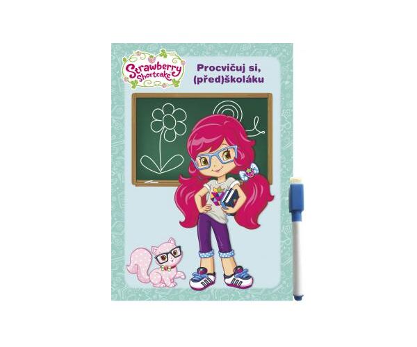 Stíratelný sešit - Procvičuj si (před)školáku - Strawberry