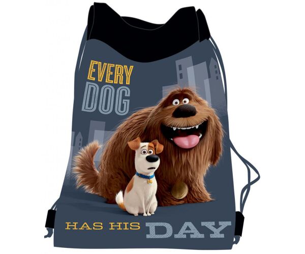 Sáček na přezůvky Tajný život mazlíčků - pro kluky