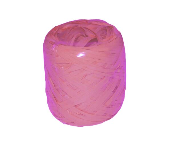 Stuha RAFFIA XXL 20m/12.5mm růžová