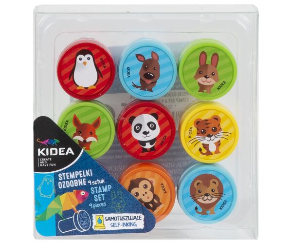 Razítko sada 9ks zvířátka