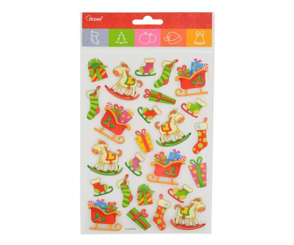 Samolepky s brokátem