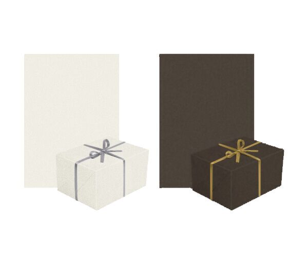 Papír 0,7x3m Unicolor Black White  /50/