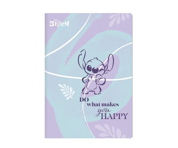 Sešit A5 60 listů Stitch pastel linka