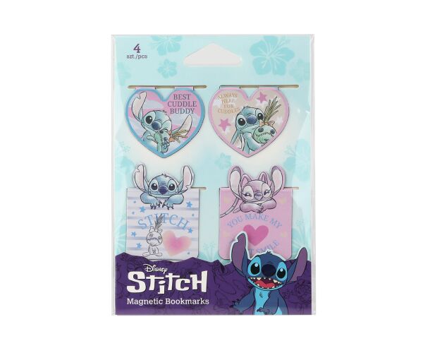 STITCH magnetické záložky 4ks vzor 2