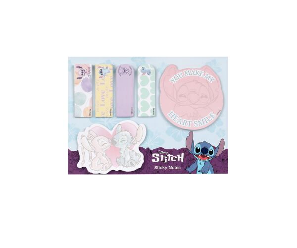 Samolepící bločky - Stitch modré