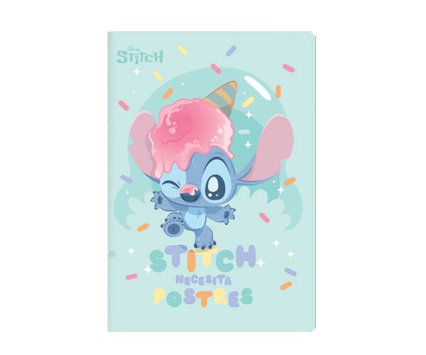 Sešit A5 60 listů Stitch pastel linka