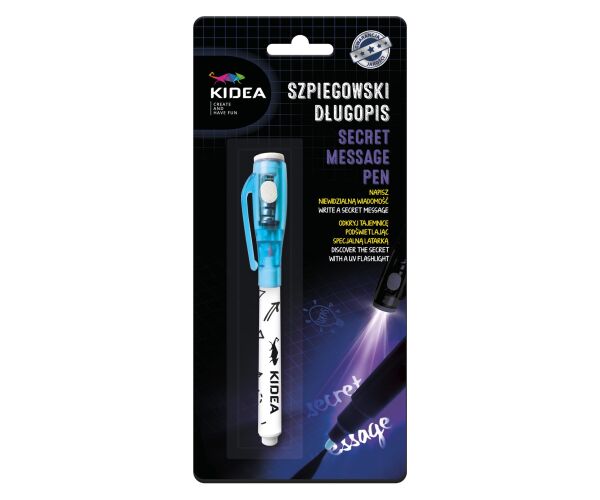 Propiska UV s neviditelným inkoustem na blistru