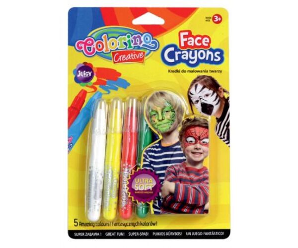 Colorino tužky na obličej - 5 barev