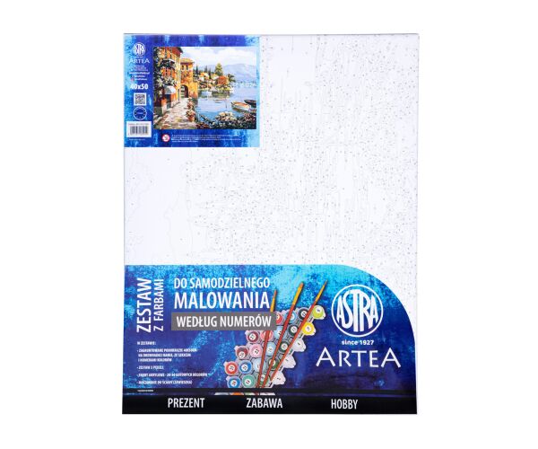 Plátno malířské - malování podle čísel Prázdniny