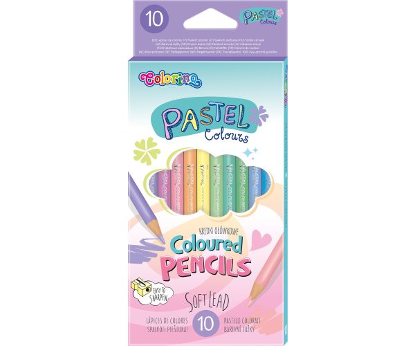 Colorino pastelky 10 barev pastelové