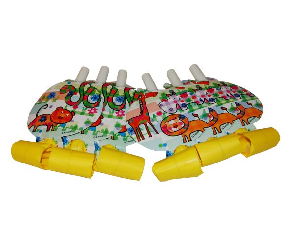 Papírová frkačka Zoo