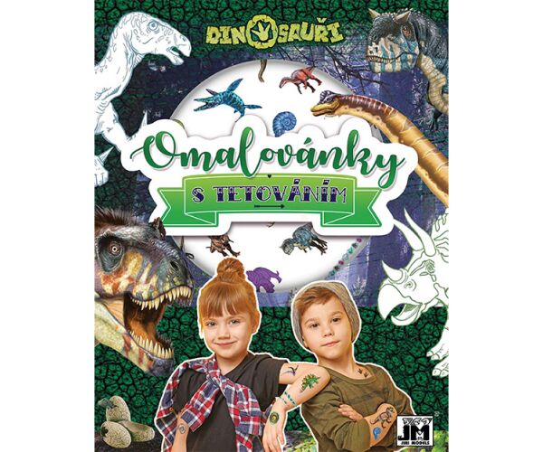 Omalovánky s tetováním - Dino 3234-0