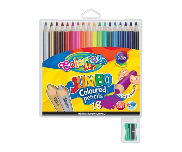 Colorino pastelky Jumbo 12 barev kulaté