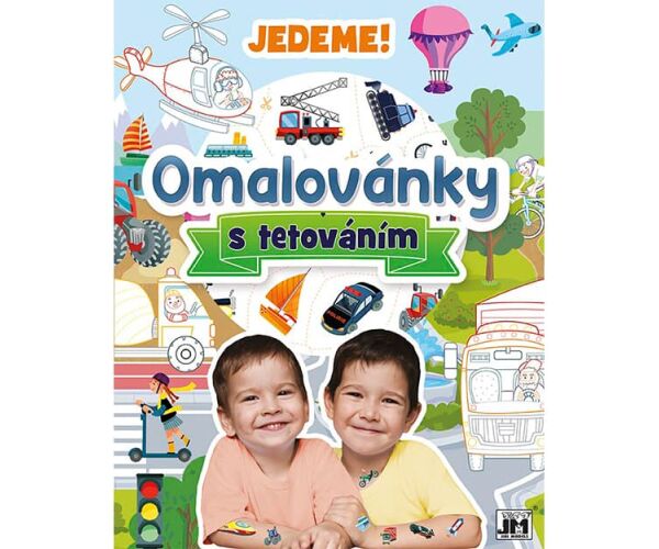 Omalovánky s tetováním - Jedeme