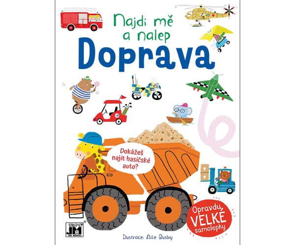 Najdi mě a nalep Doprava 3514-3