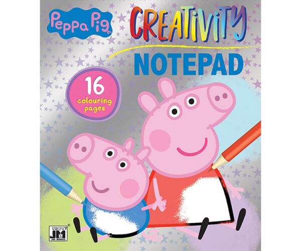 Blok k vybarvení Prasátko Peppa
