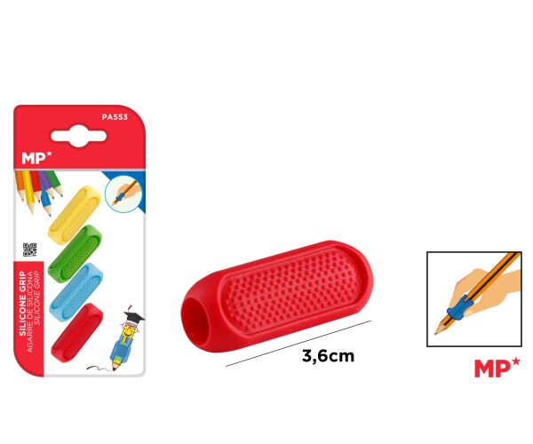 Trojhranná násadka na tužku 4 ks