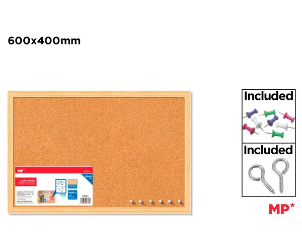 Tabule korková 40 x 60 cm