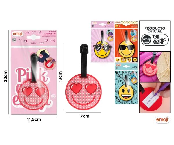 Visačka na zavazadlo EMOJI