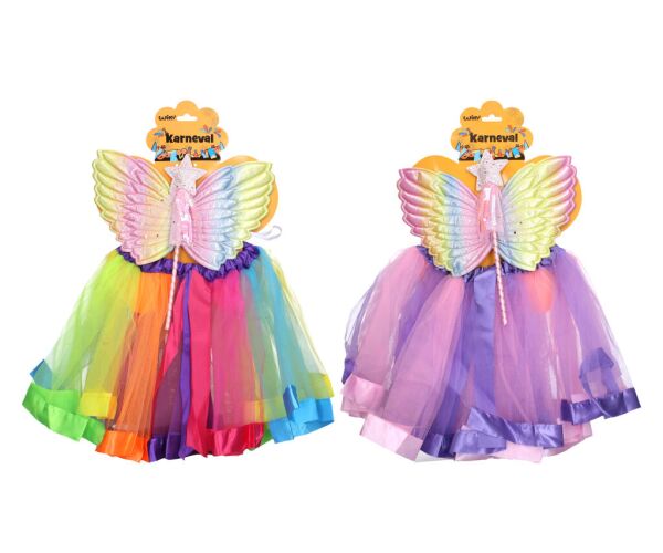 Párty set karneval - Víla barevná