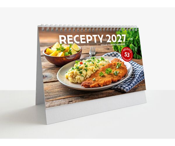 2027 kalendář stolní Recepty 306